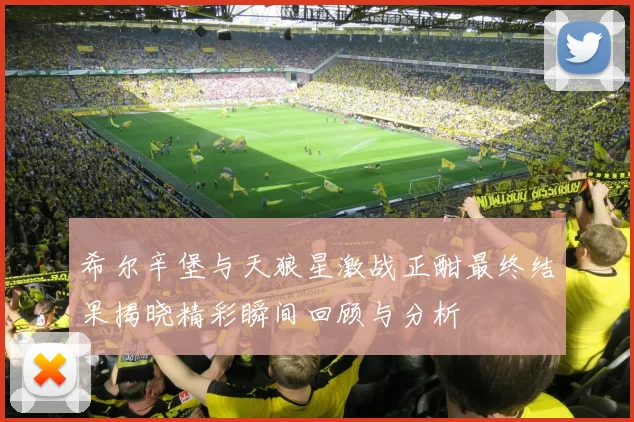 希尔辛堡与天狼星激战正酣最终结果揭晓精彩瞬间回顾与分析